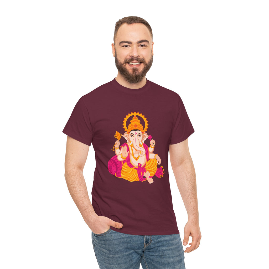 Ganpati Unisex Heavy Cotton Tee