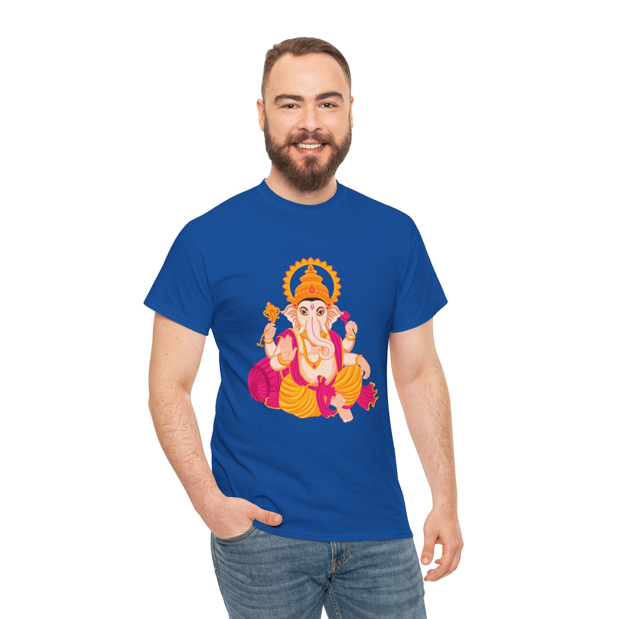 Ganpati Unisex Heavy Cotton Tee