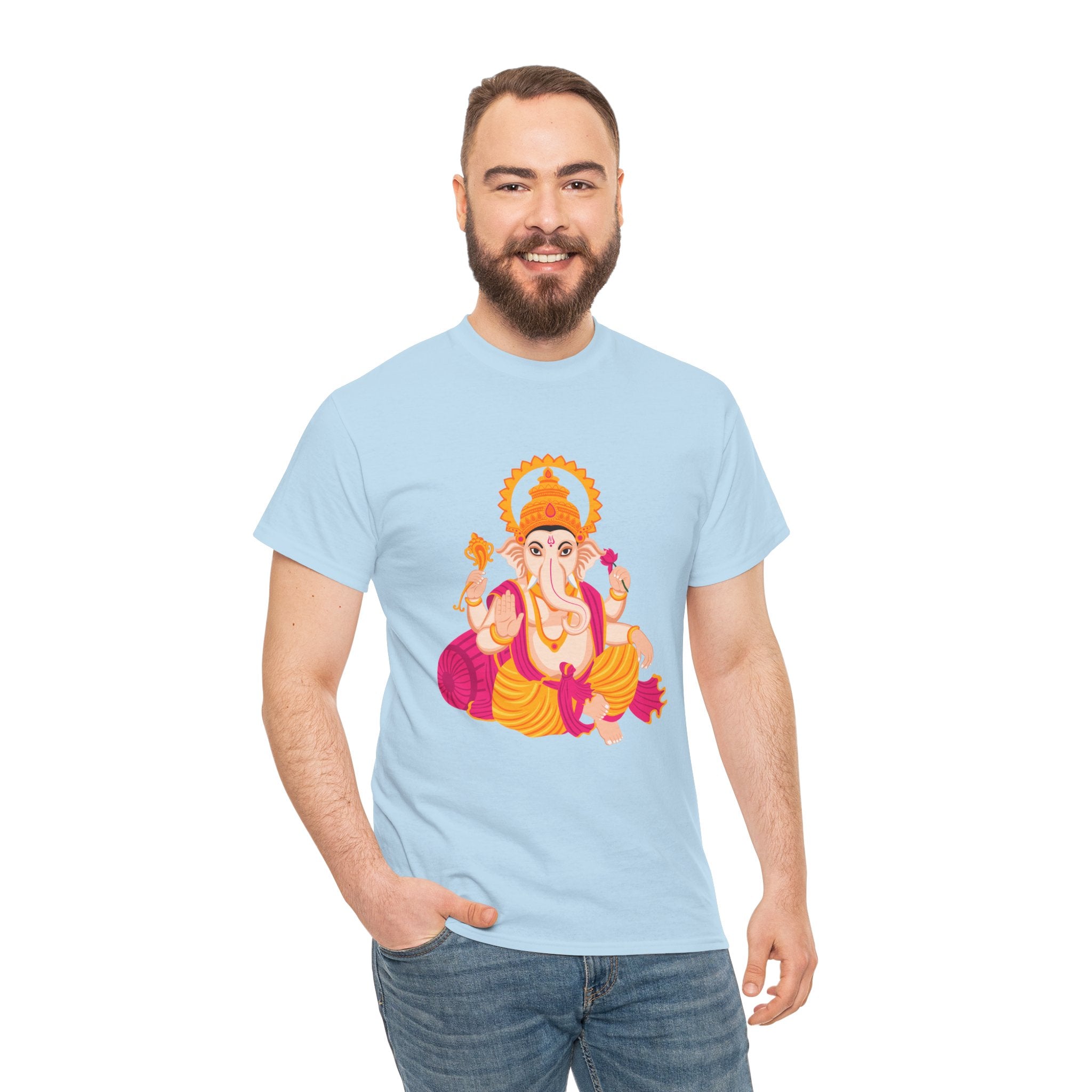 Ganpati Unisex Heavy Cotton Tee