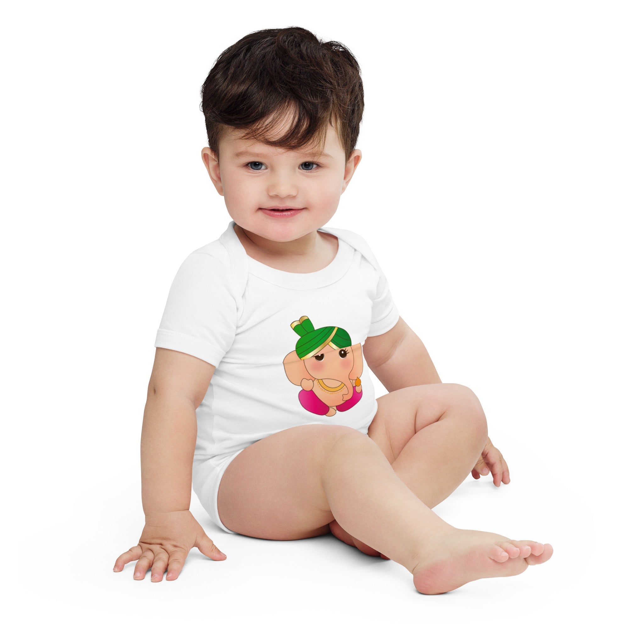 Baby short sleeve one piece - Nookshi