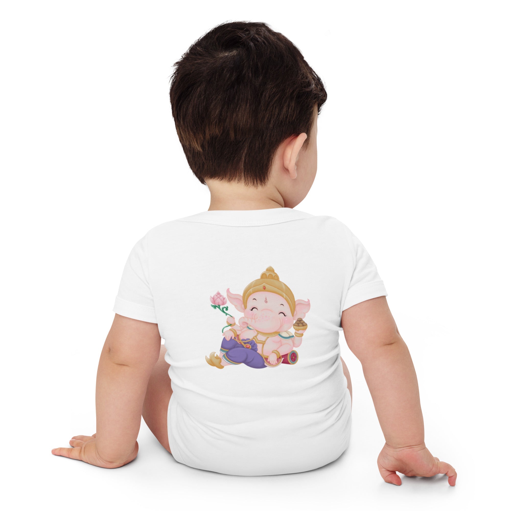 Baby short sleeve one piece - Nookshi