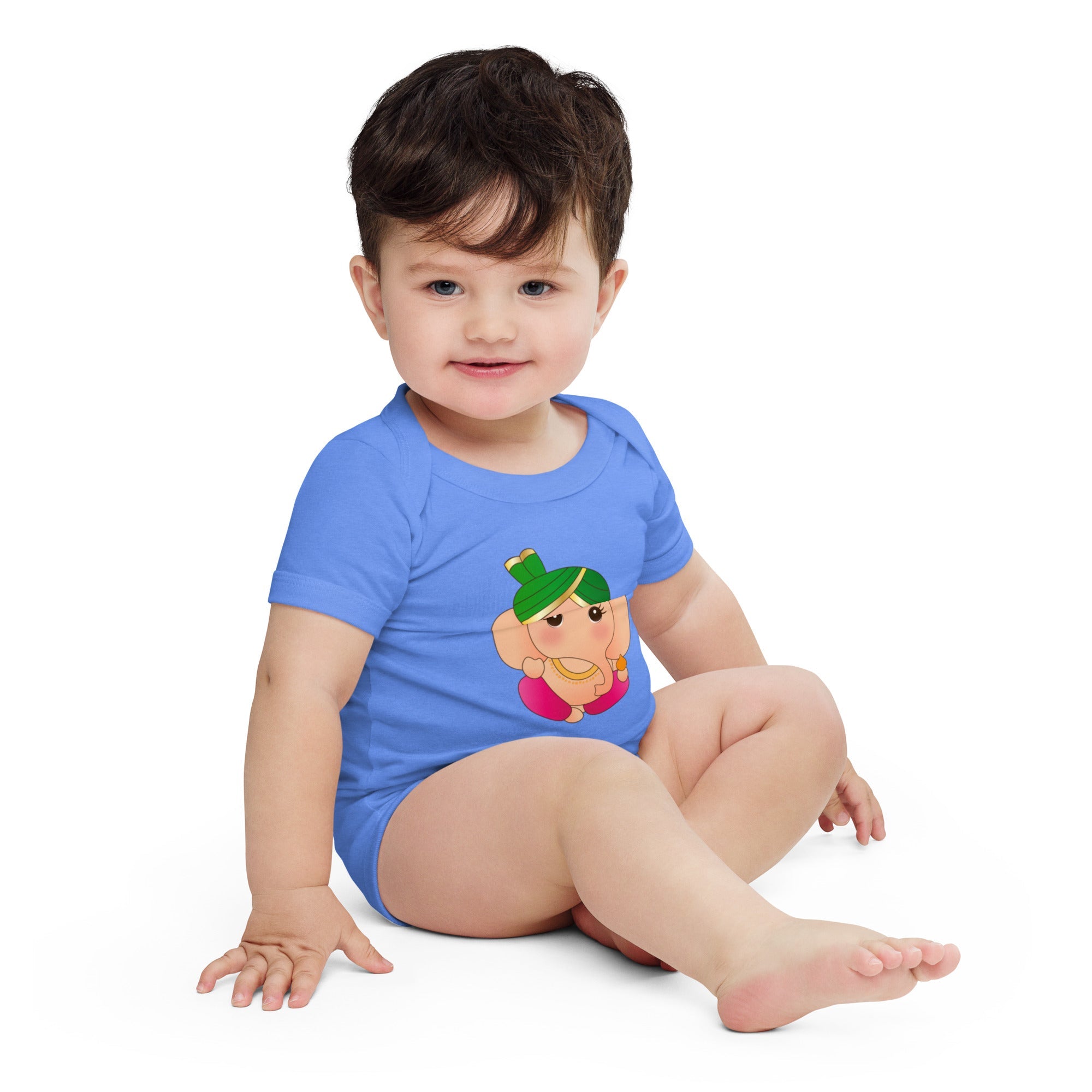 Baby short sleeve one piece - Nookshi