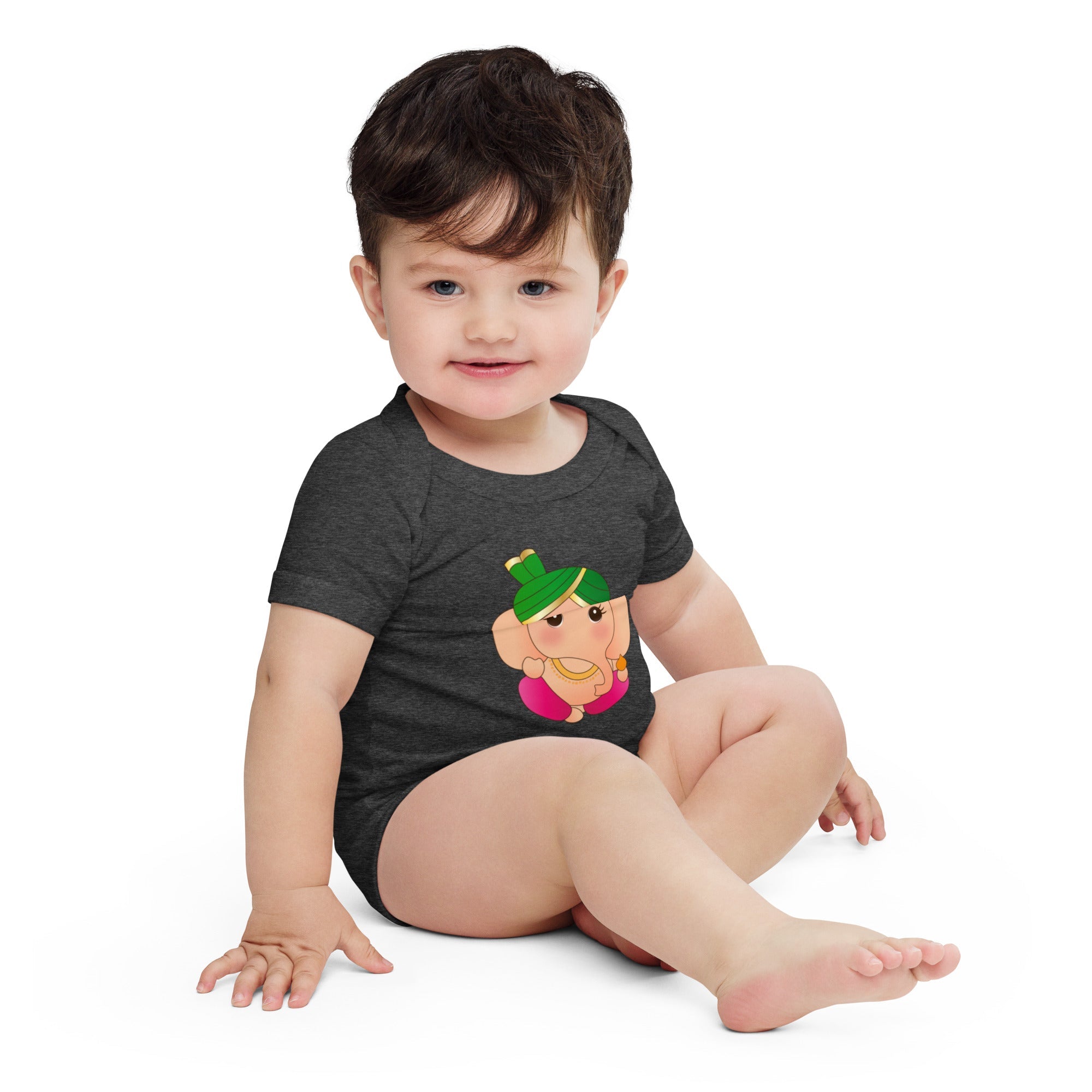 Baby short sleeve one piece - Nookshi