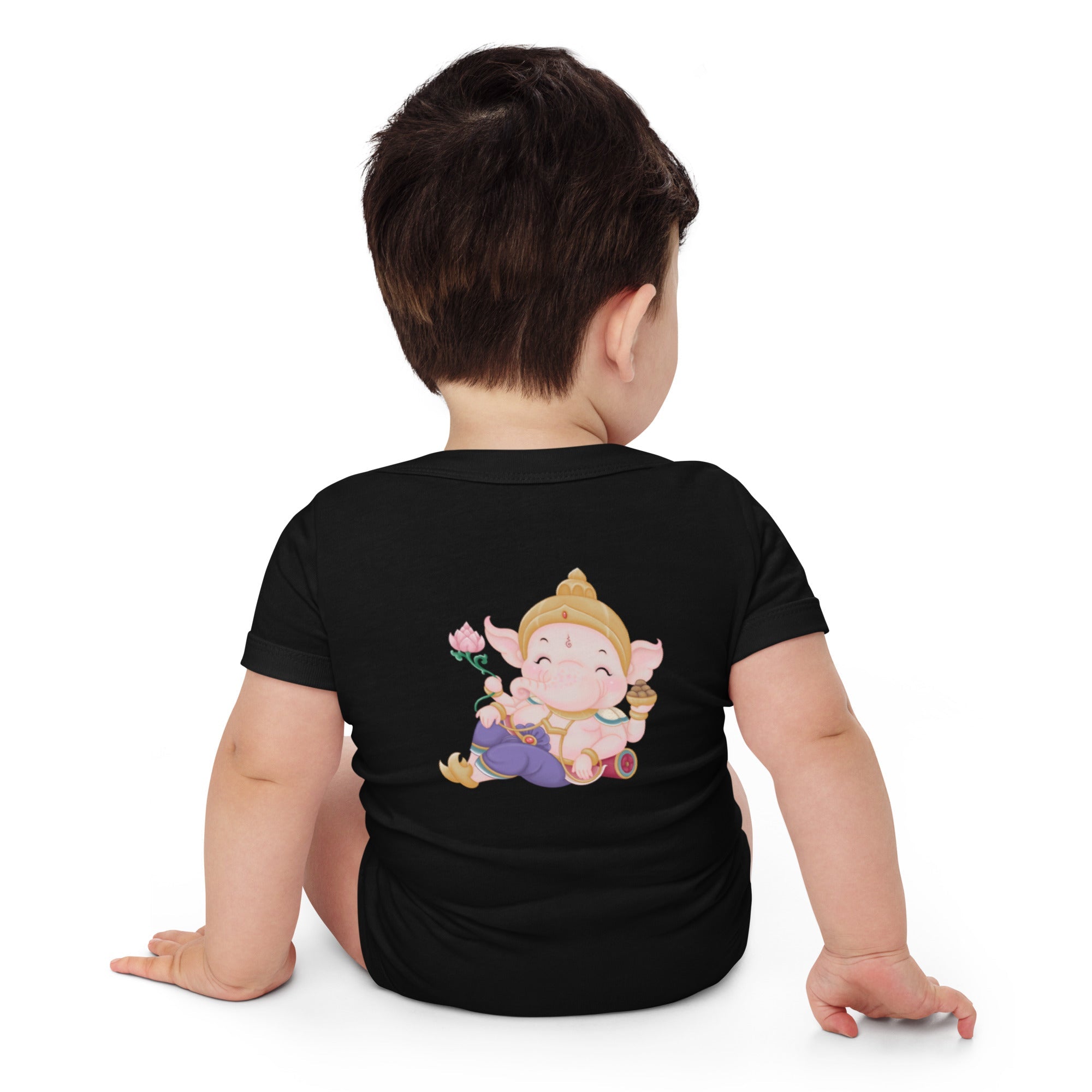 Baby short sleeve one piece - Nookshi