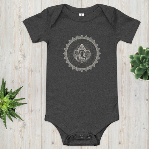 Baby short sleeve one piece - Nookshi
