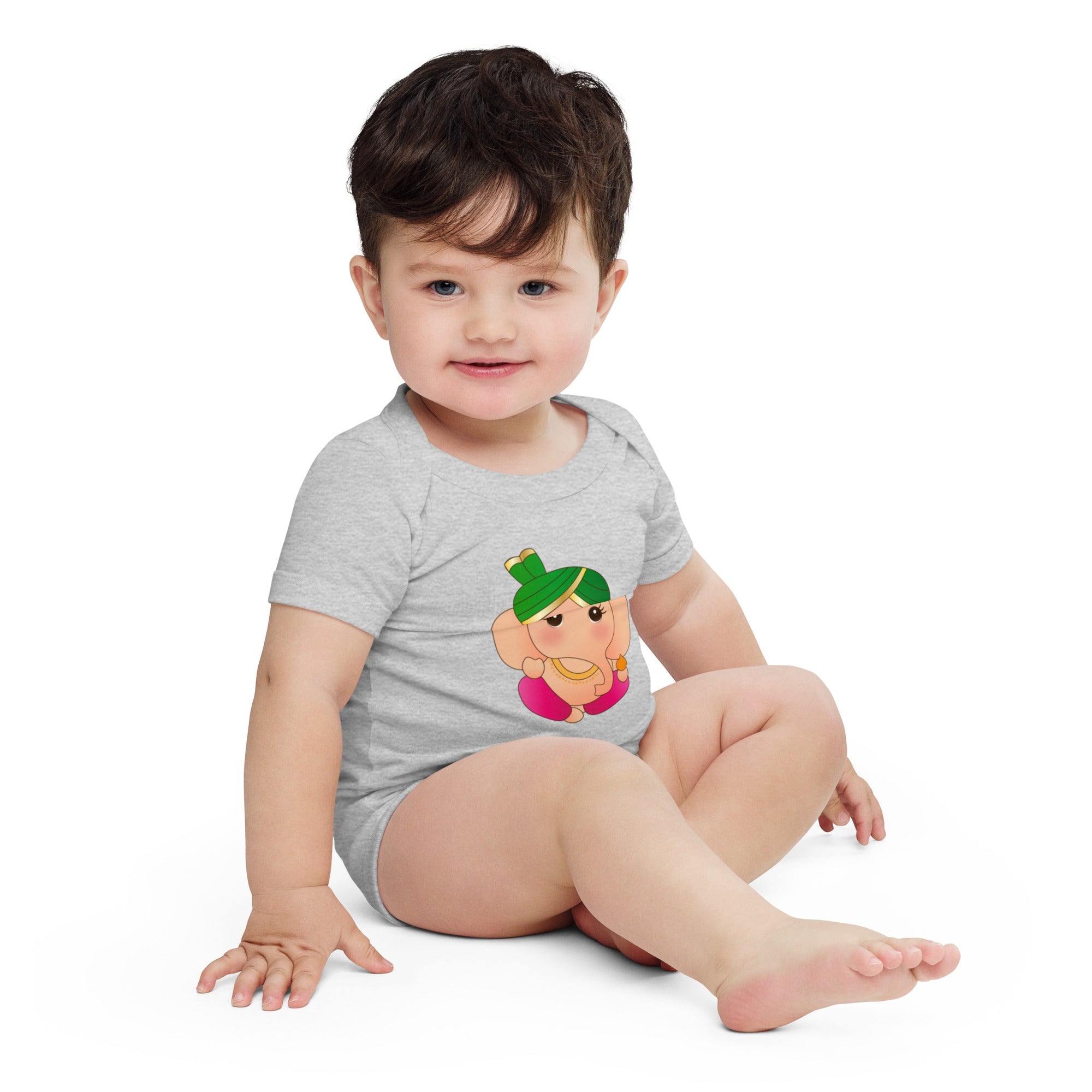 Baby short sleeve one piece - Nookshi