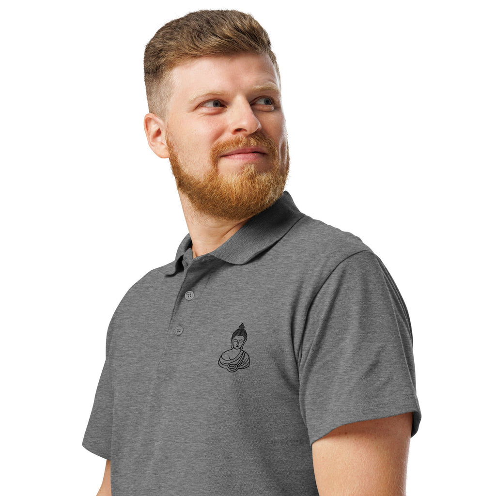 Buddha Premium pique polo shirt - Nookshi