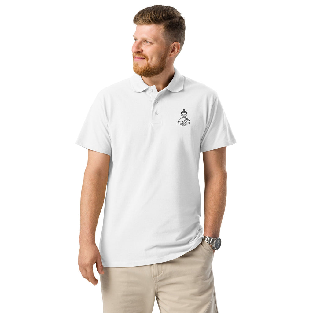 Buddha Premium pique polo shirt - Nookshi