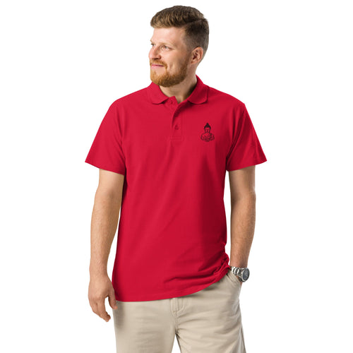 Buddha Premium pique polo shirt - Nookshi