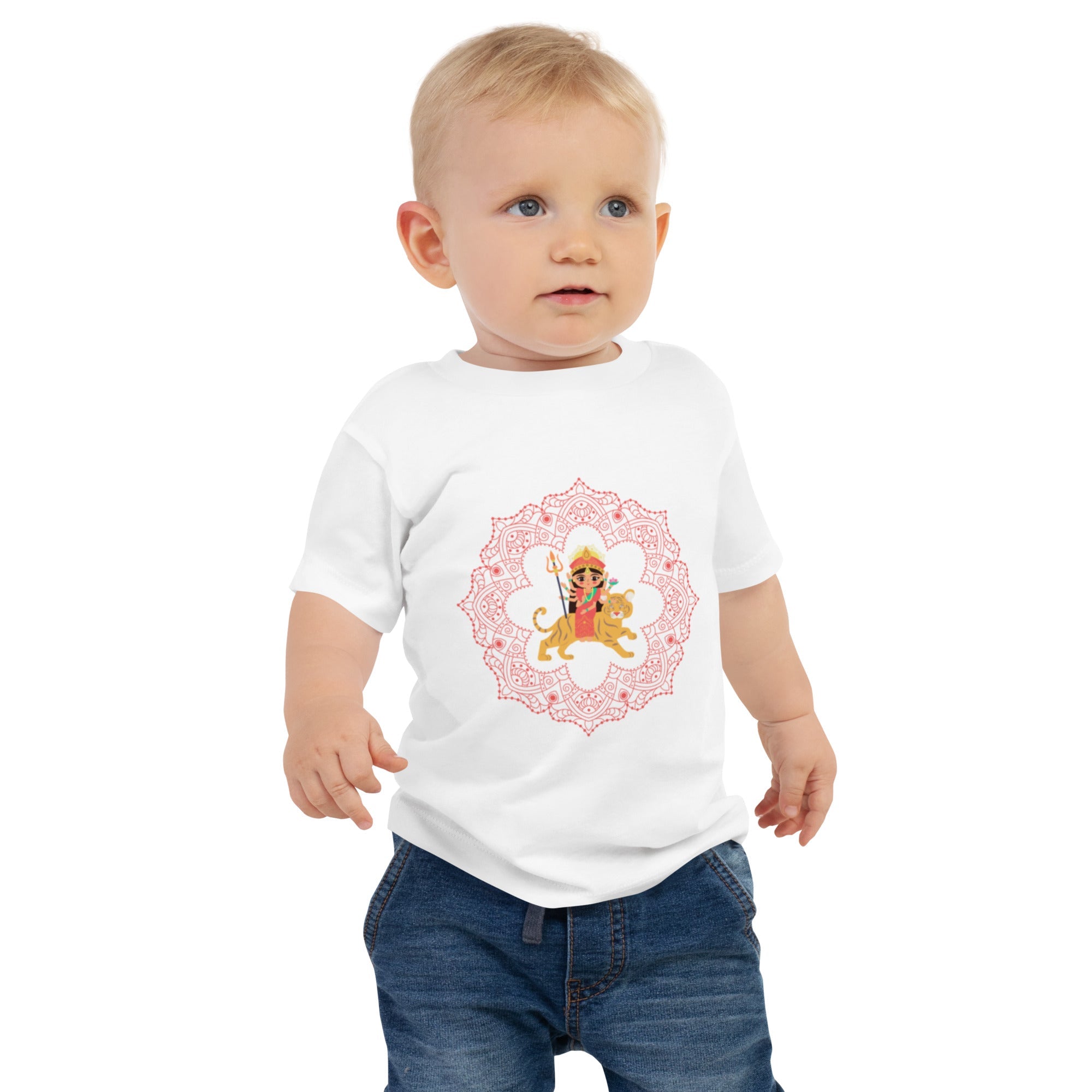 Durga Baby Jersey Short Sleeve Tee - Nookshi