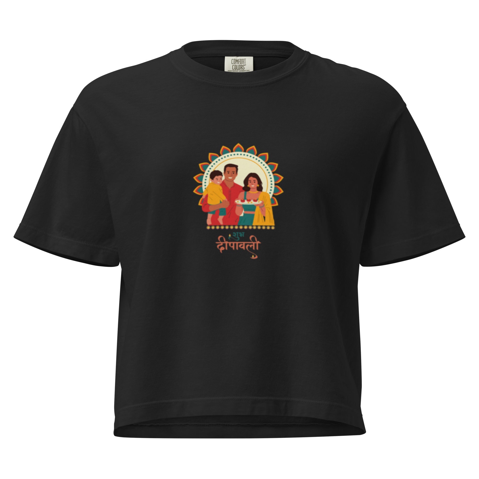 Family Women’s heavyweight boxy tee - Nookshi