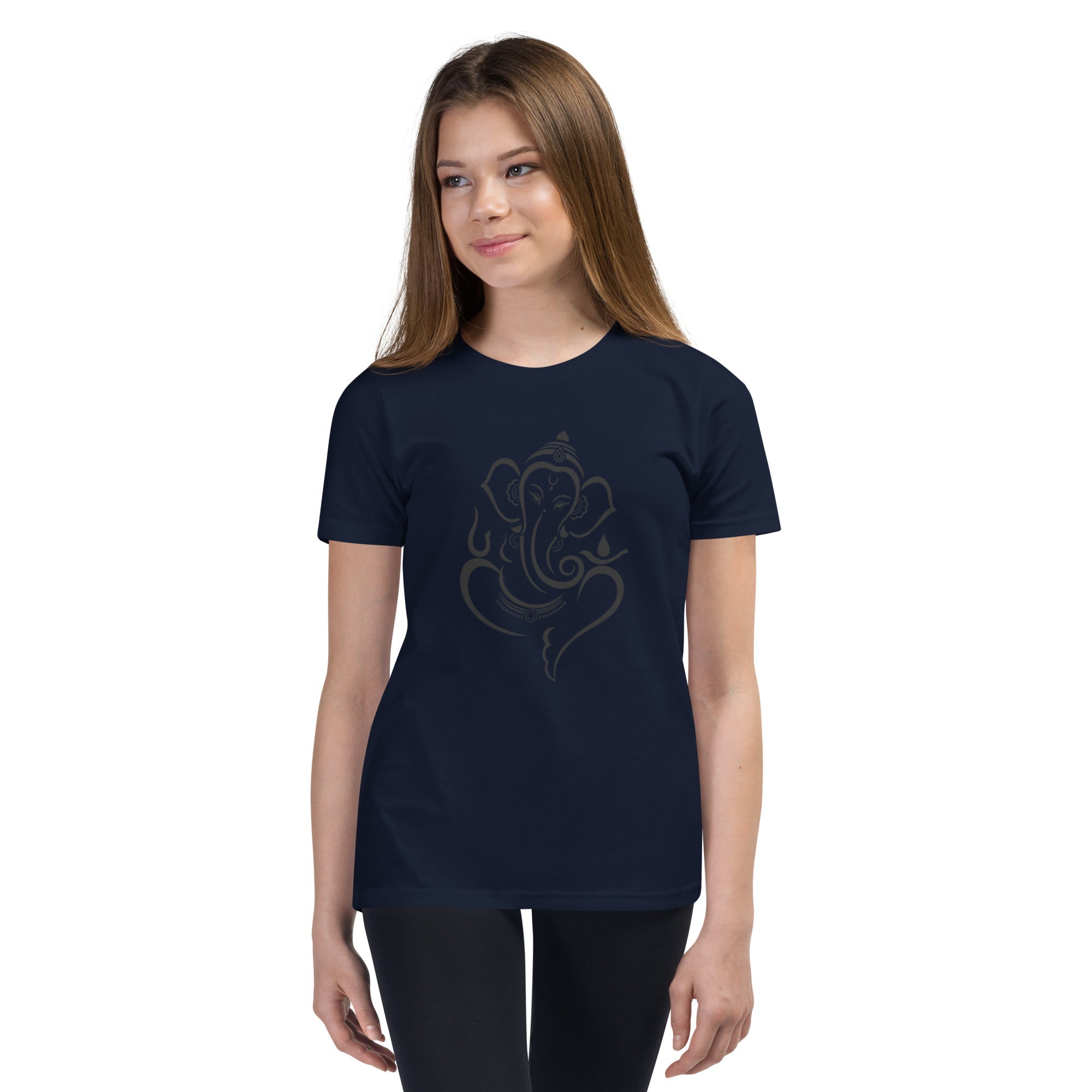 Ganpati Baba Girl Short Sleeve T-Shirt - Nookshi