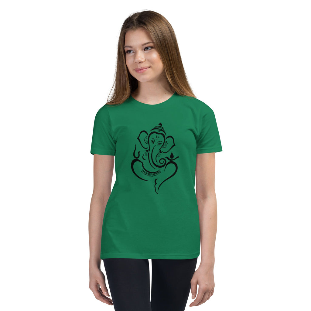 Ganpati Baba Girl Short Sleeve T-Shirt - Nookshi