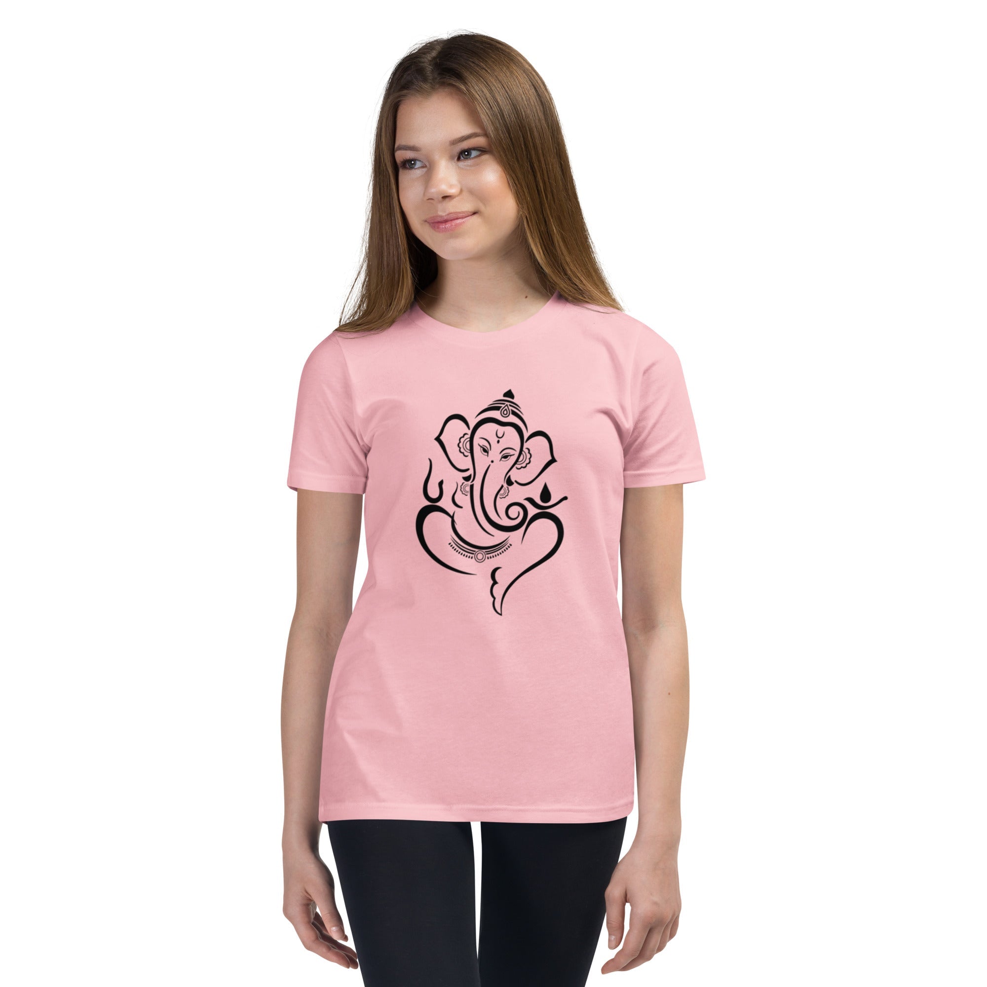 Ganpati Baba Girl Short Sleeve T-Shirt - Nookshi