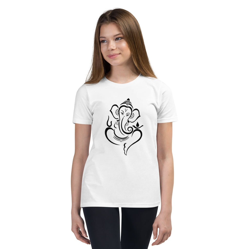 Ganpati Baba Girl Short Sleeve T-Shirt - Nookshi