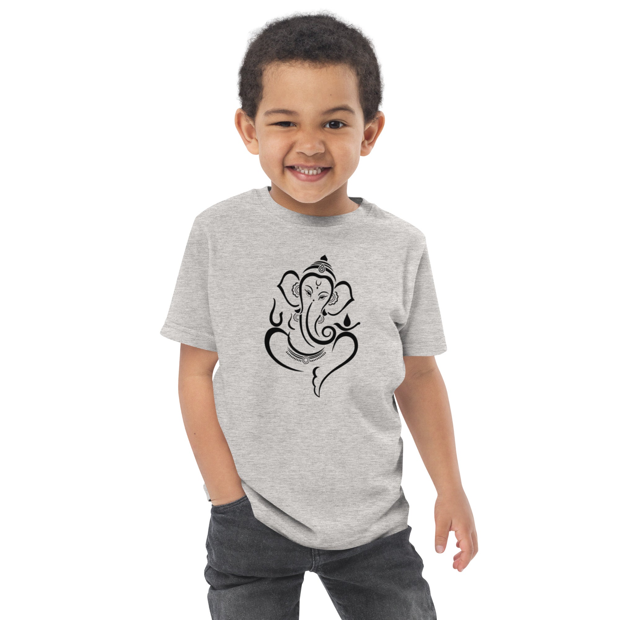 Ganpati Toddler jersey t-shirt - Nookshi