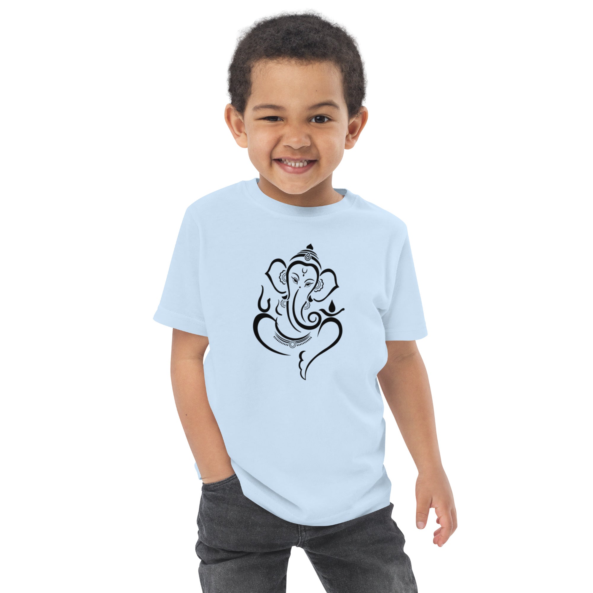 Ganpati Toddler jersey t-shirt - Nookshi
