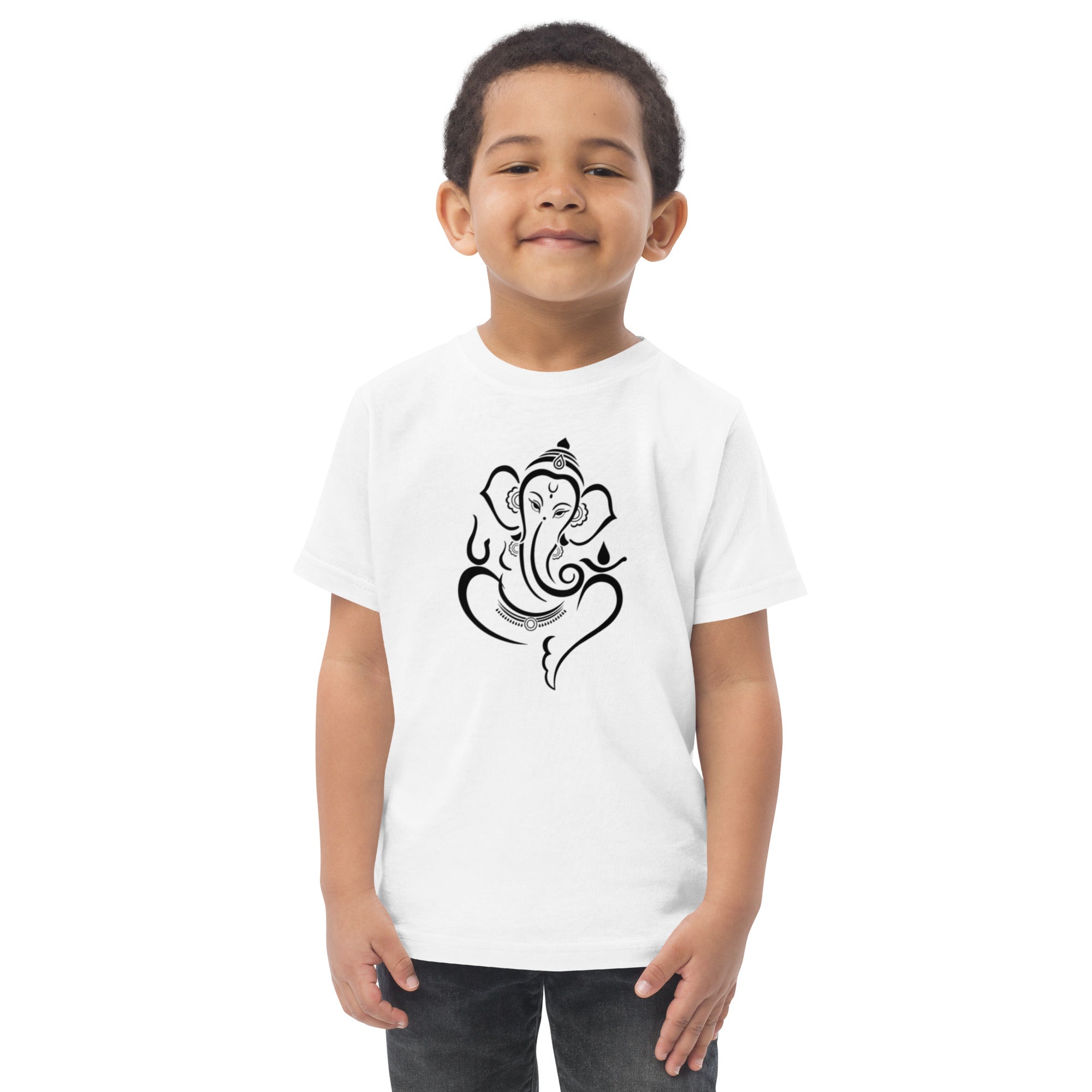 Ganpati Toddler jersey t-shirt - Nookshi