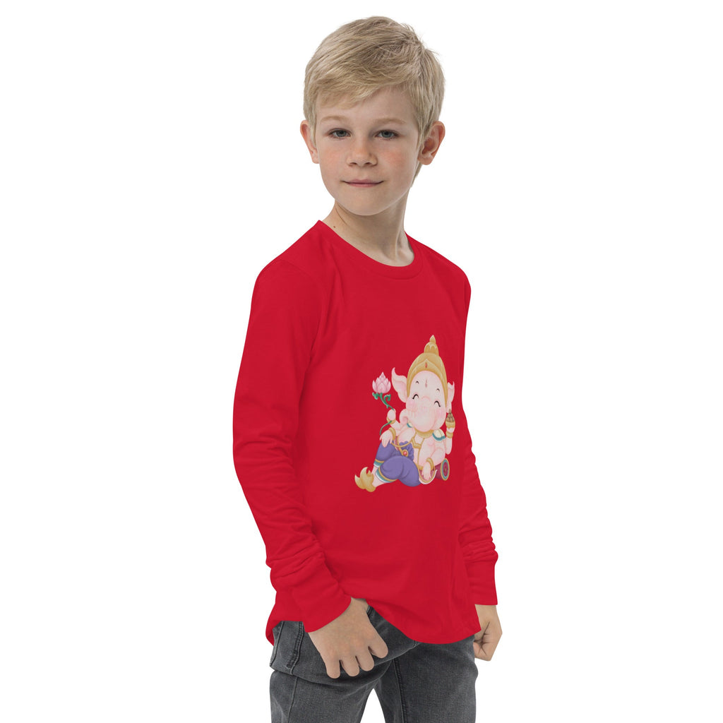 Ganpati Youth long sleeve tee - Nookshi