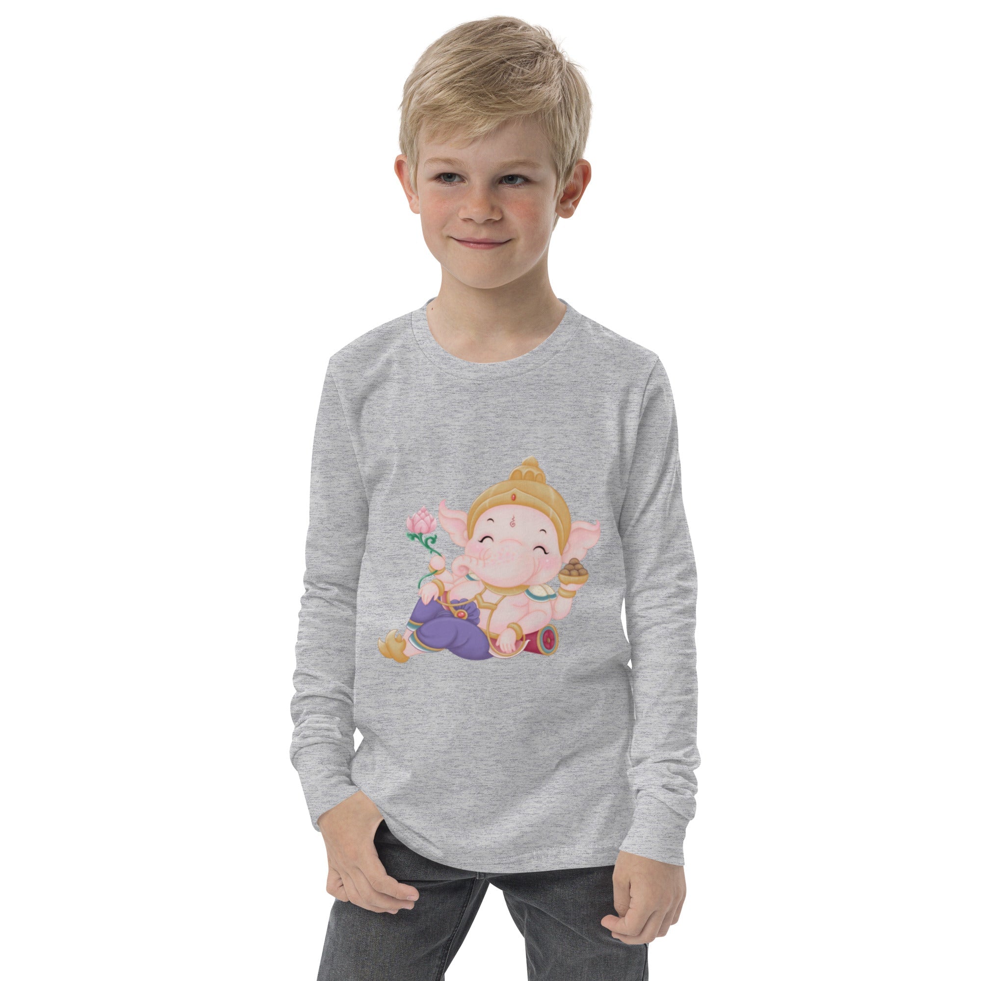 Ganpati Youth long sleeve tee - Nookshi