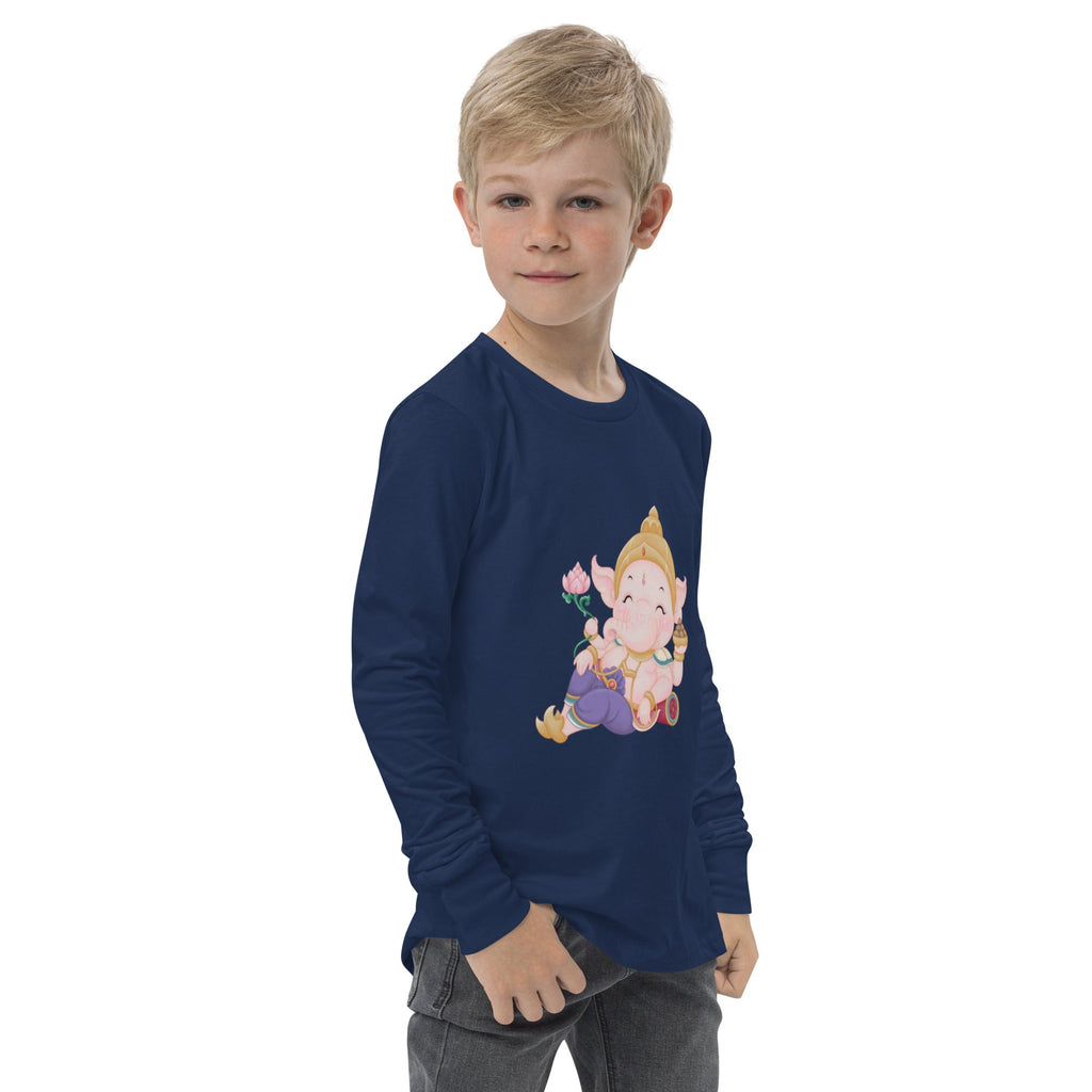Ganpati Youth long sleeve tee - Nookshi