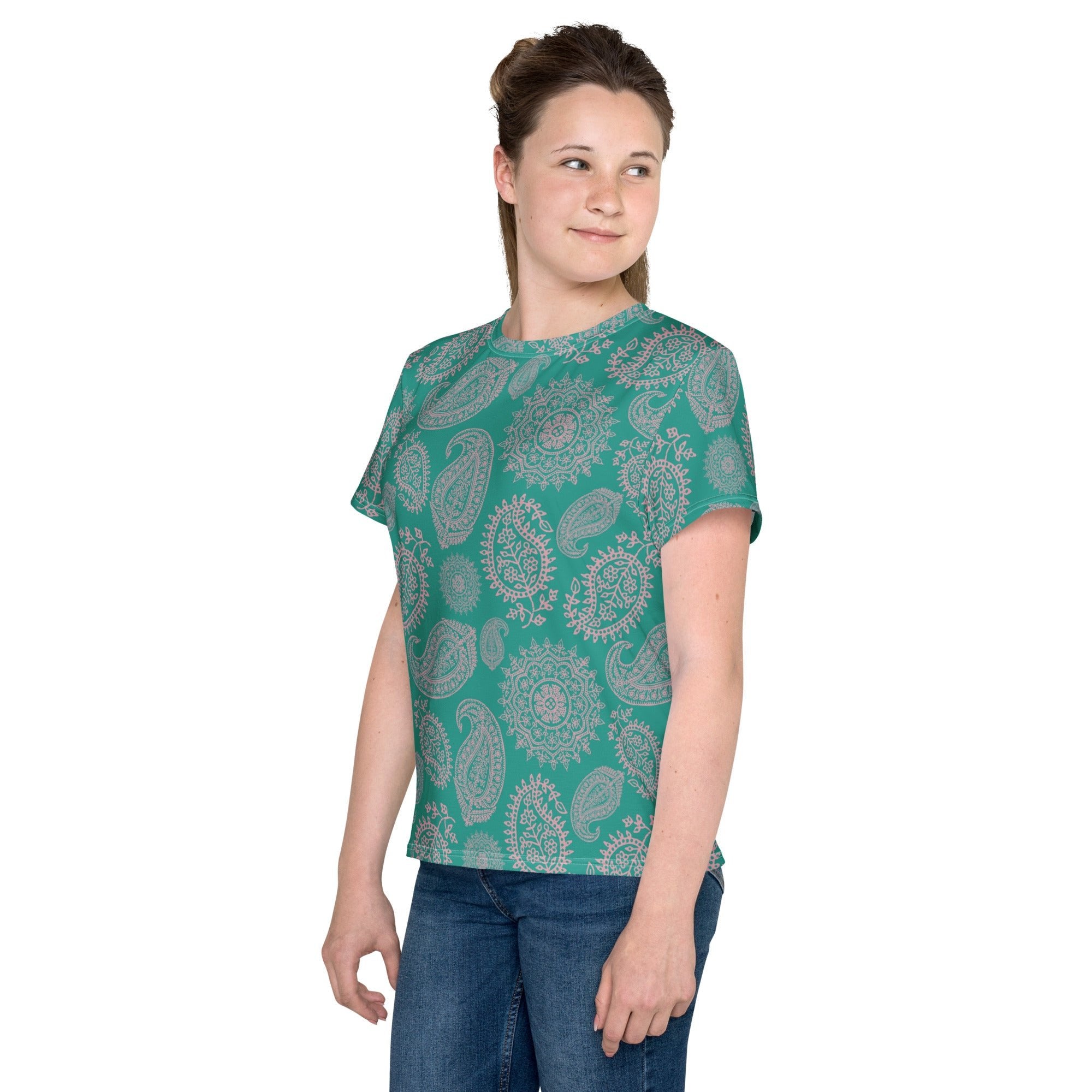 Kalki Girl crew neck t-shirt - Nookshi