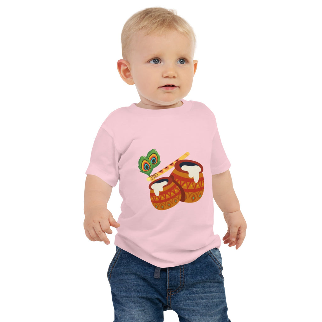 Krishna Baby Jersey Short Sleeve Tee - Nookshi