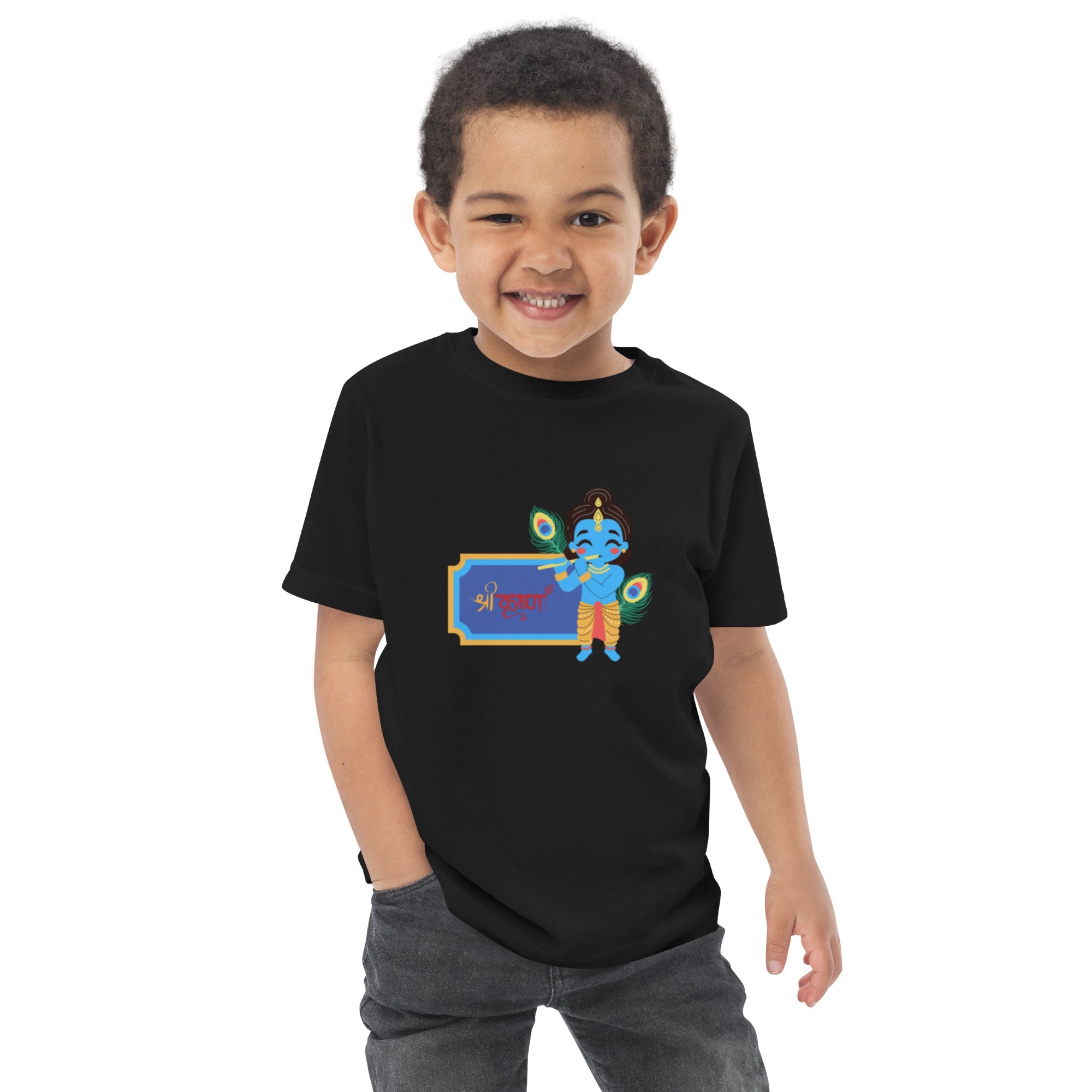 Krishna Toddler jersey t-shirt - Nookshi