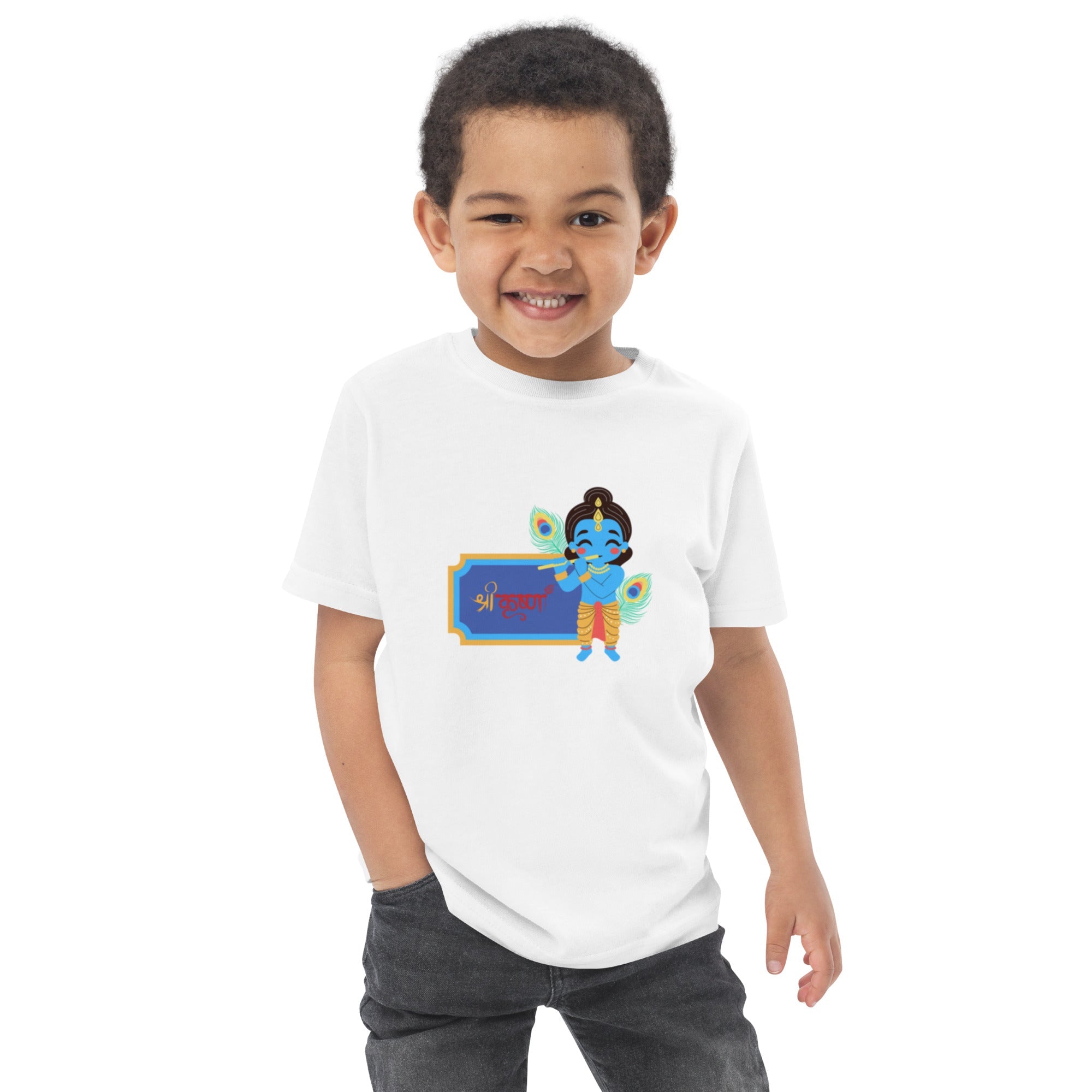 Krishna Toddler jersey t-shirt - Nookshi