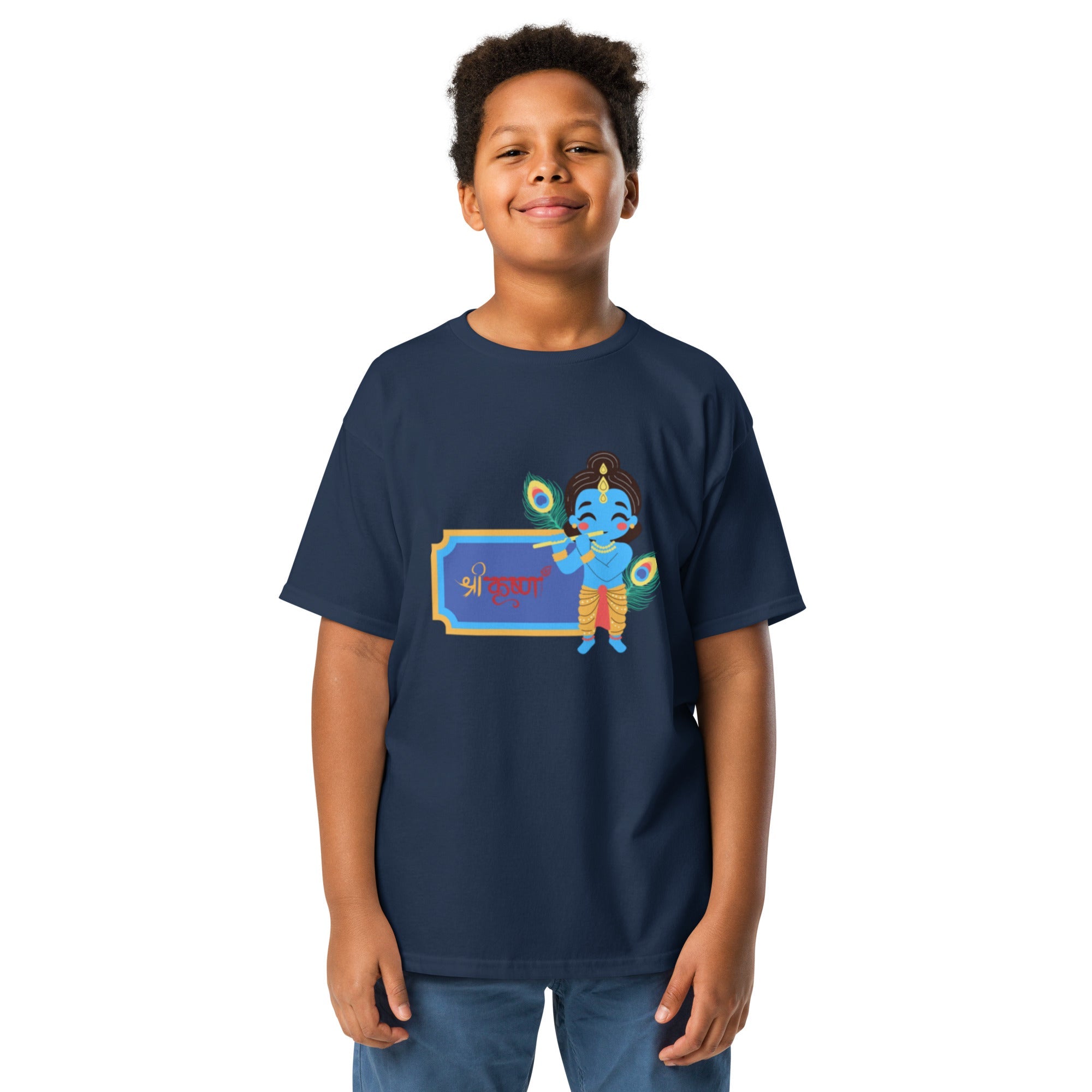 Krishna Youth Boy classic tee - Nookshi