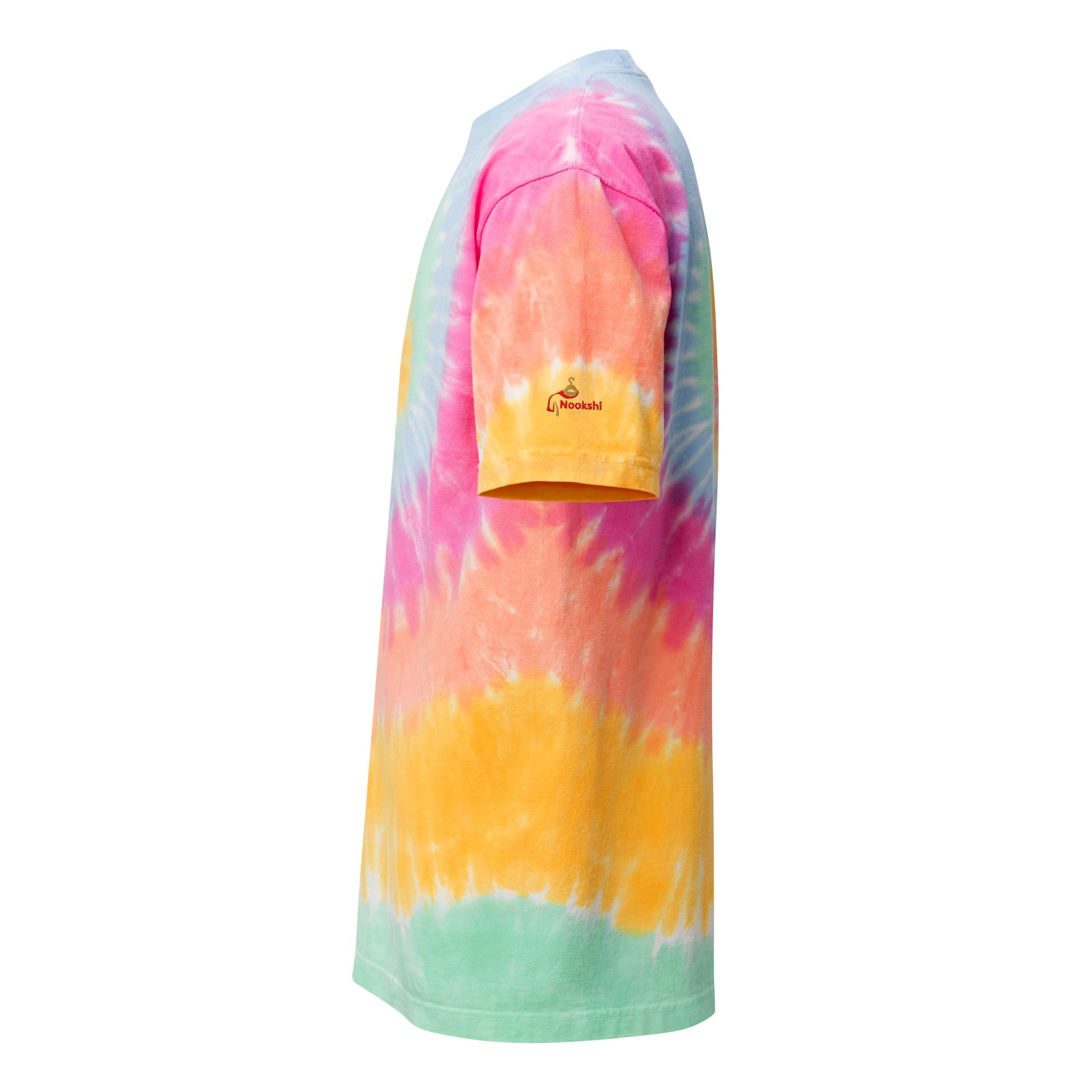 Men Oversized tie - dye t-shirt - Nookshi