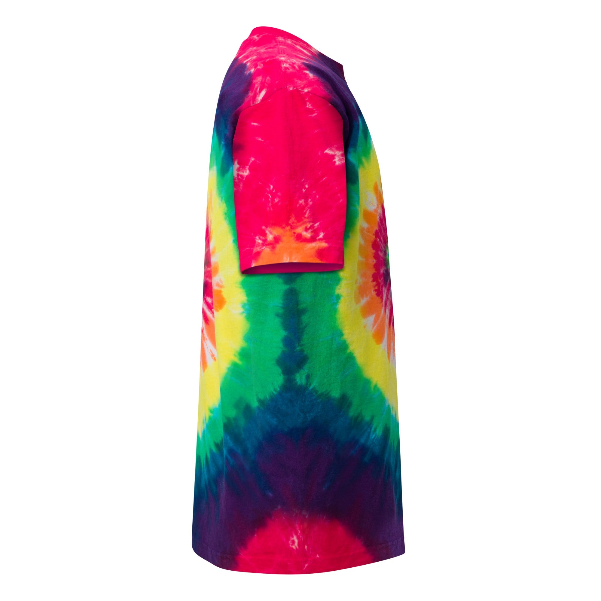 Men Oversized tie - dye t-shirt - Nookshi