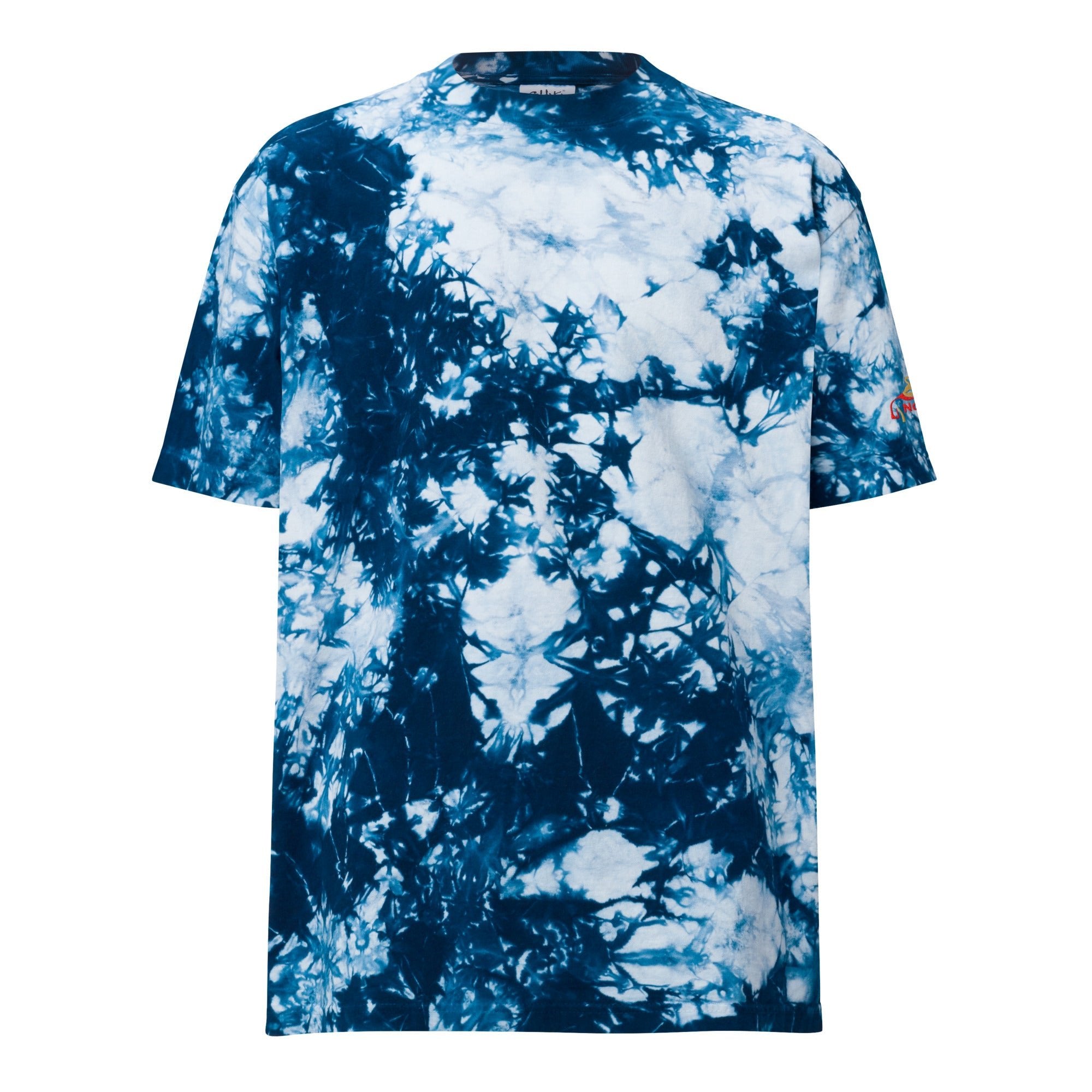 Men Oversized tie - dye t-shirt - Nookshi