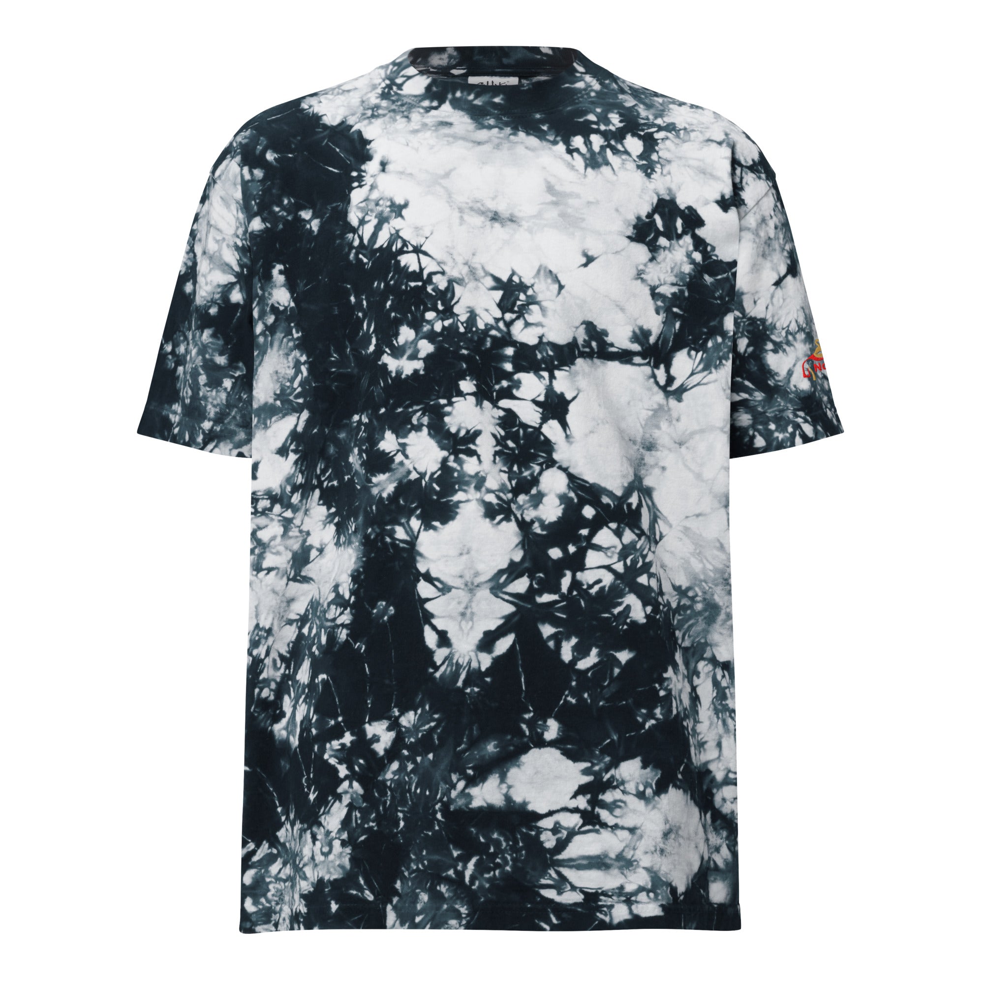 Men Oversized tie - dye t-shirt - Nookshi