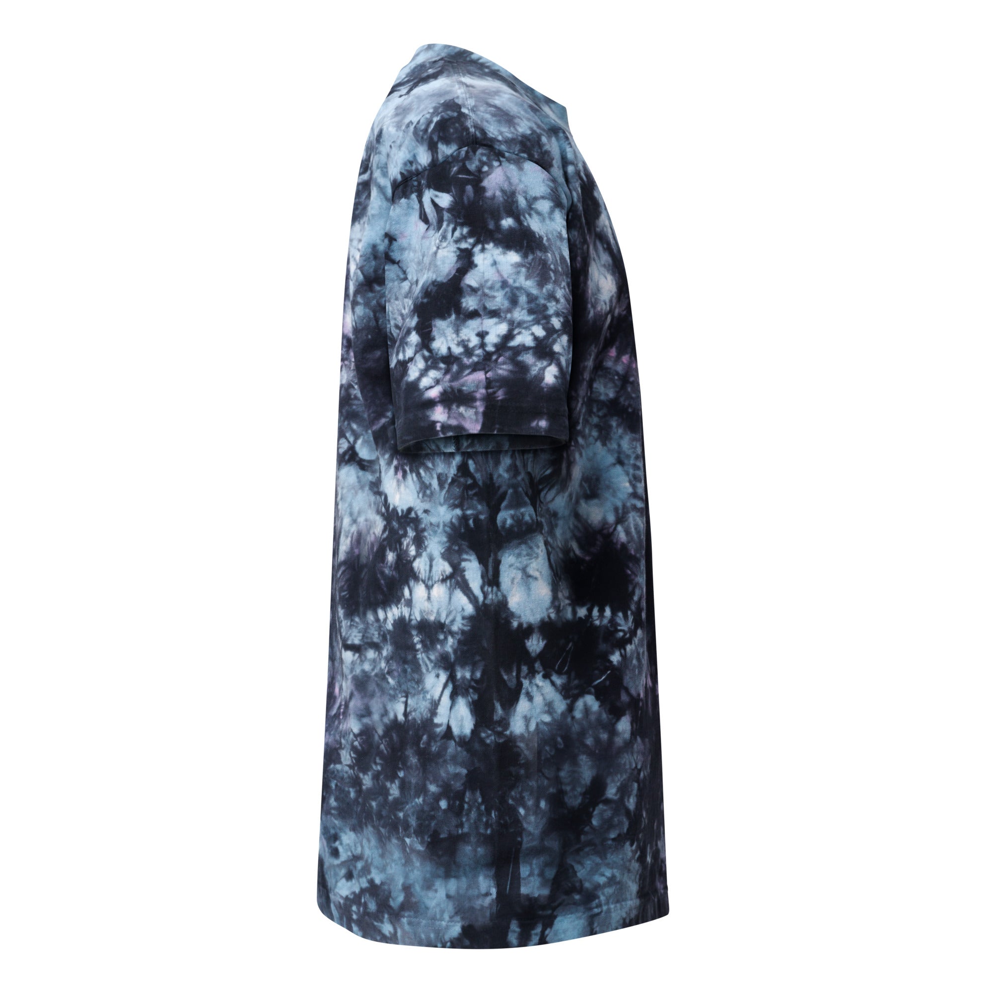 Men Oversized tie - dye t-shirt - Nookshi