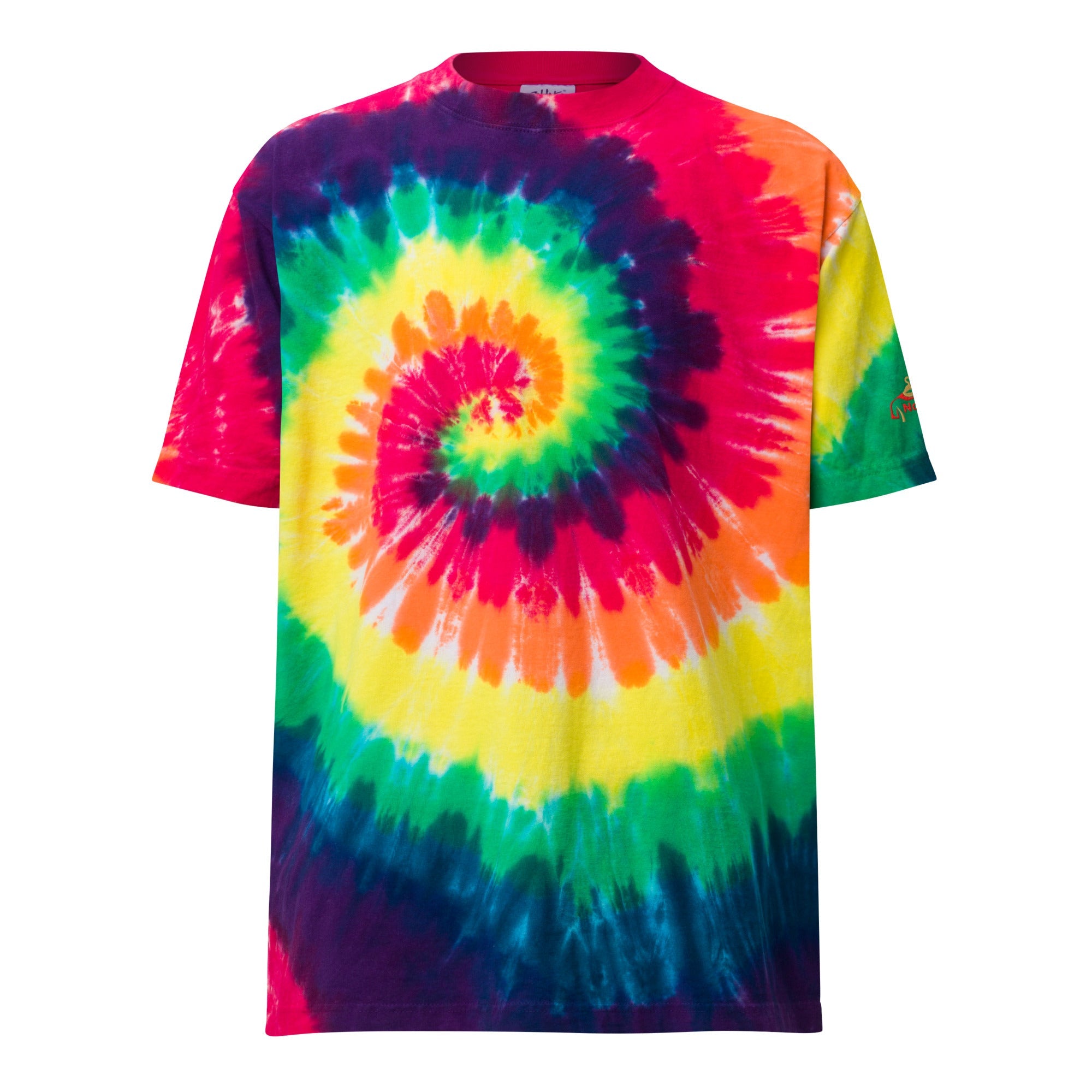 Men Oversized tie - dye t-shirt - Nookshi