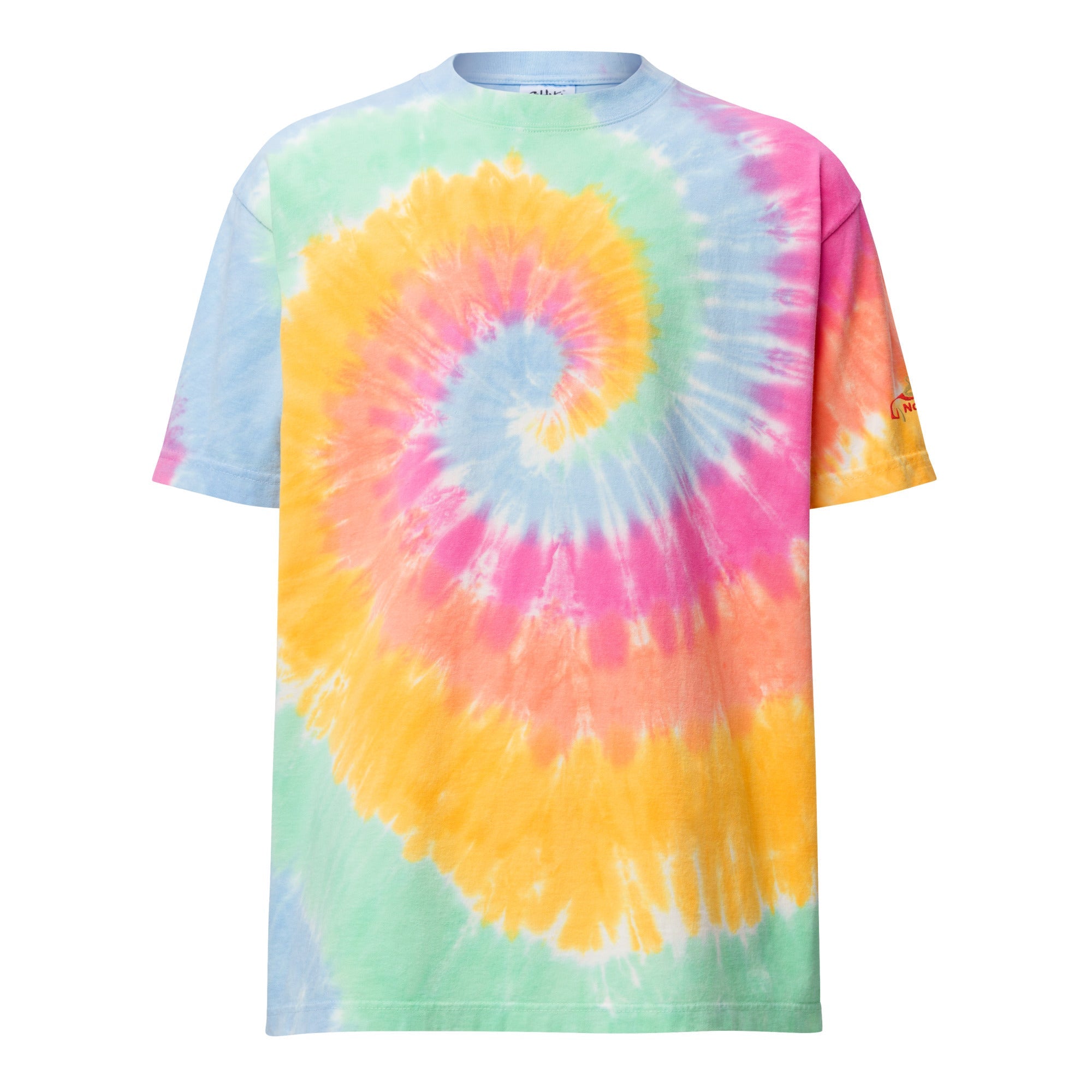 Men Oversized tie - dye t-shirt - Nookshi
