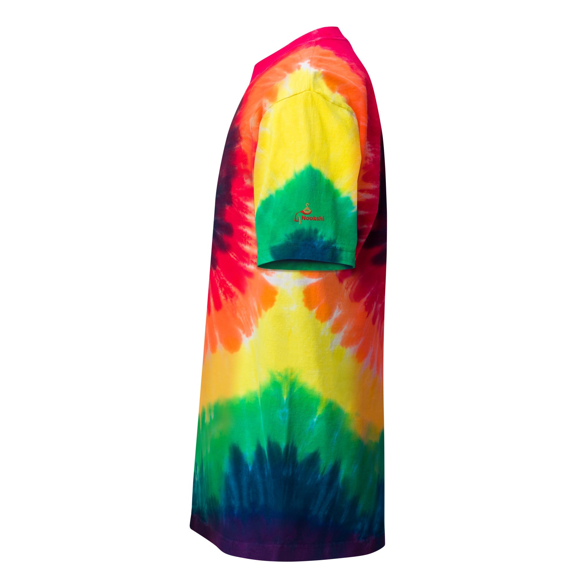 Men Oversized tie - dye t-shirt - Nookshi